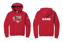 DC Trained Cotton Hoodie - Black/White/Red