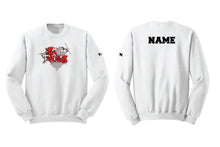 DC Trained Cotton Crewneck Sweatshirt - Black/White/Red
