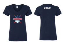 Independence Rec Field Hockey Cotton V-Neck Tee - (4 Color Options)