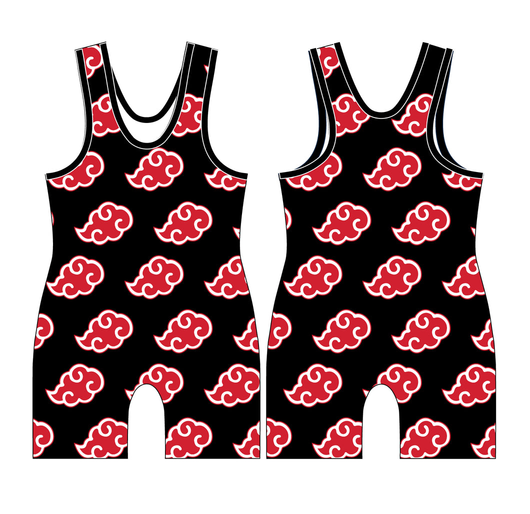 Akatsuki Red Clouds Singlet