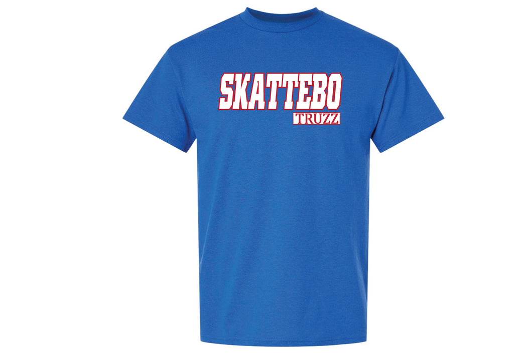 Truzz Skattebo Cotton Crew Tee - Royal