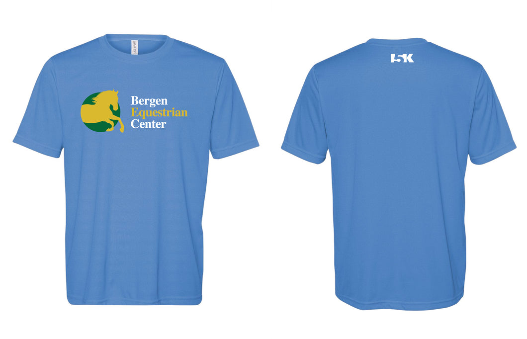 Bergen Equestrian DryFit Performance Tee - Light Blue
