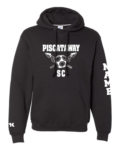 Piscataway Soccer Russell Athletic Cotton Hoodie - Black