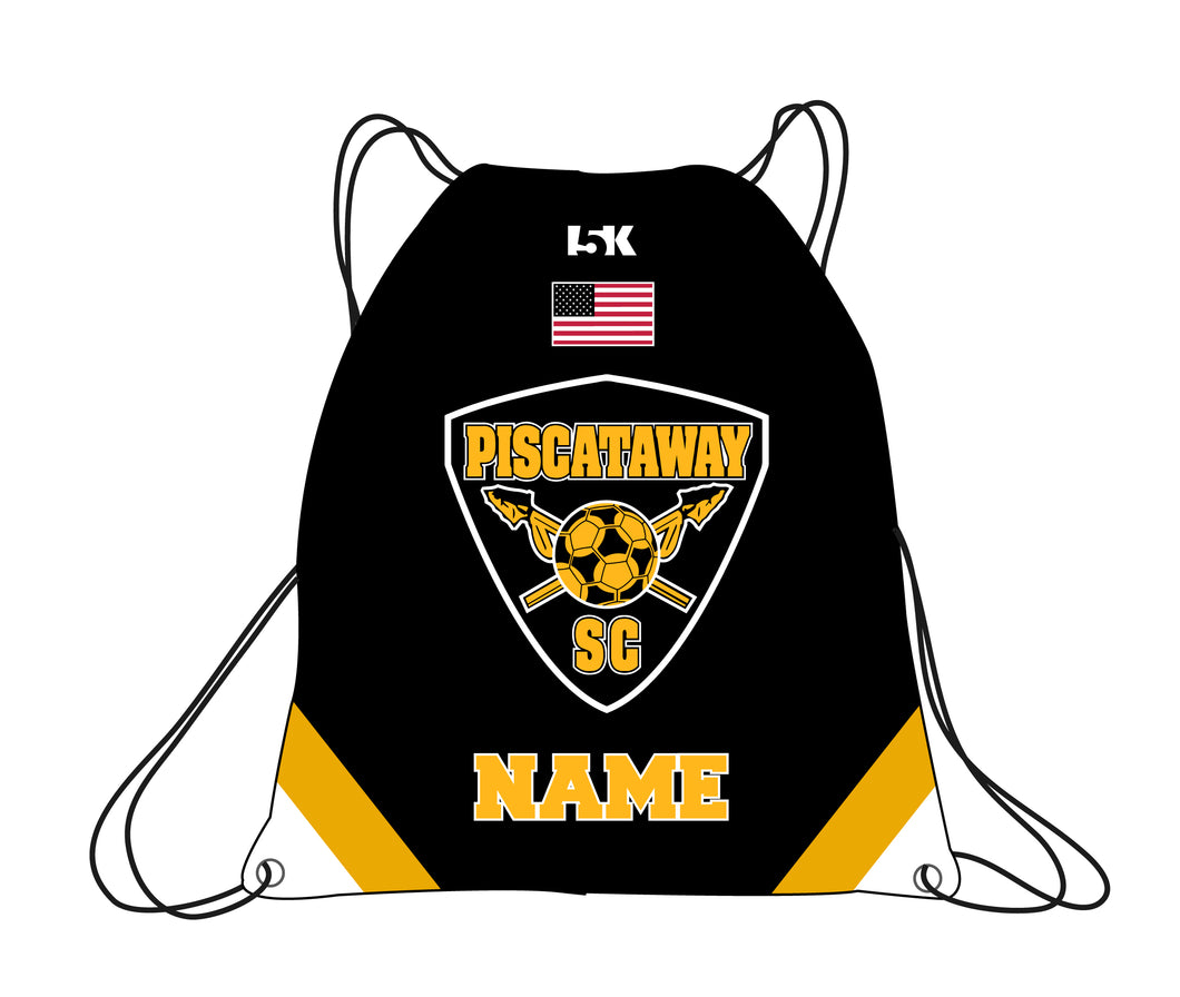 Piscataway Soccer Sublimated Drawstring Bag