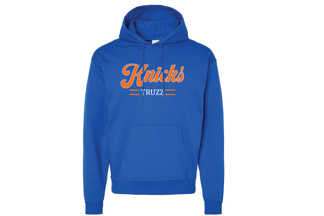 Truzz Knicks Cotton Hoodie - Royal