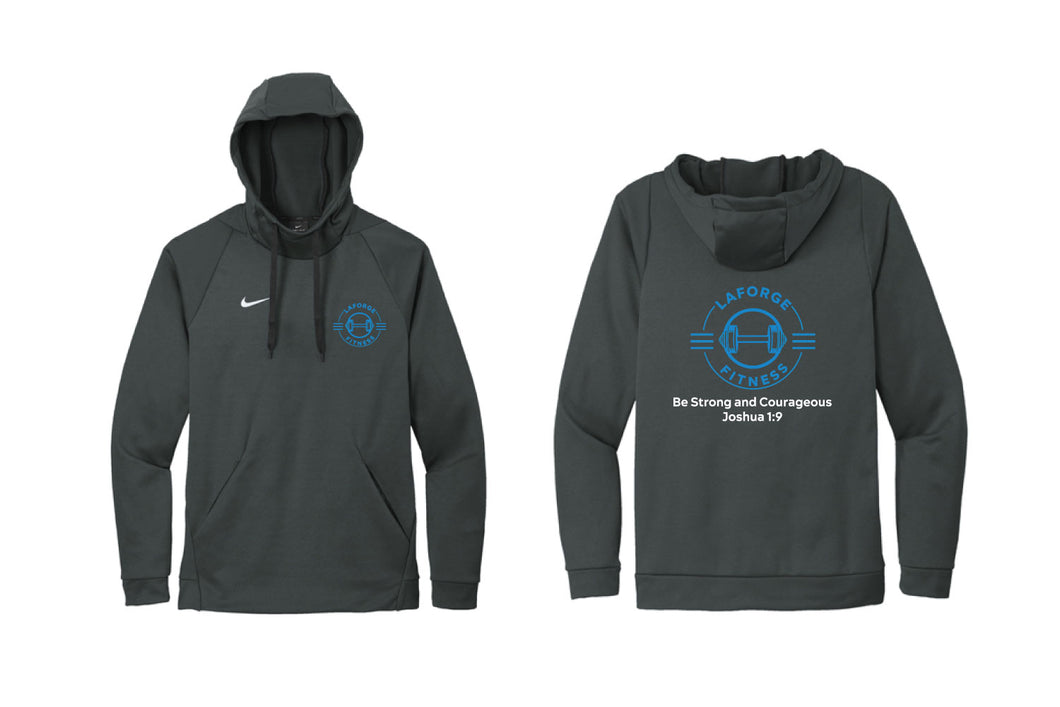 LaForge Fitness Men's Nike PolyCotton Hoodie - Graphite