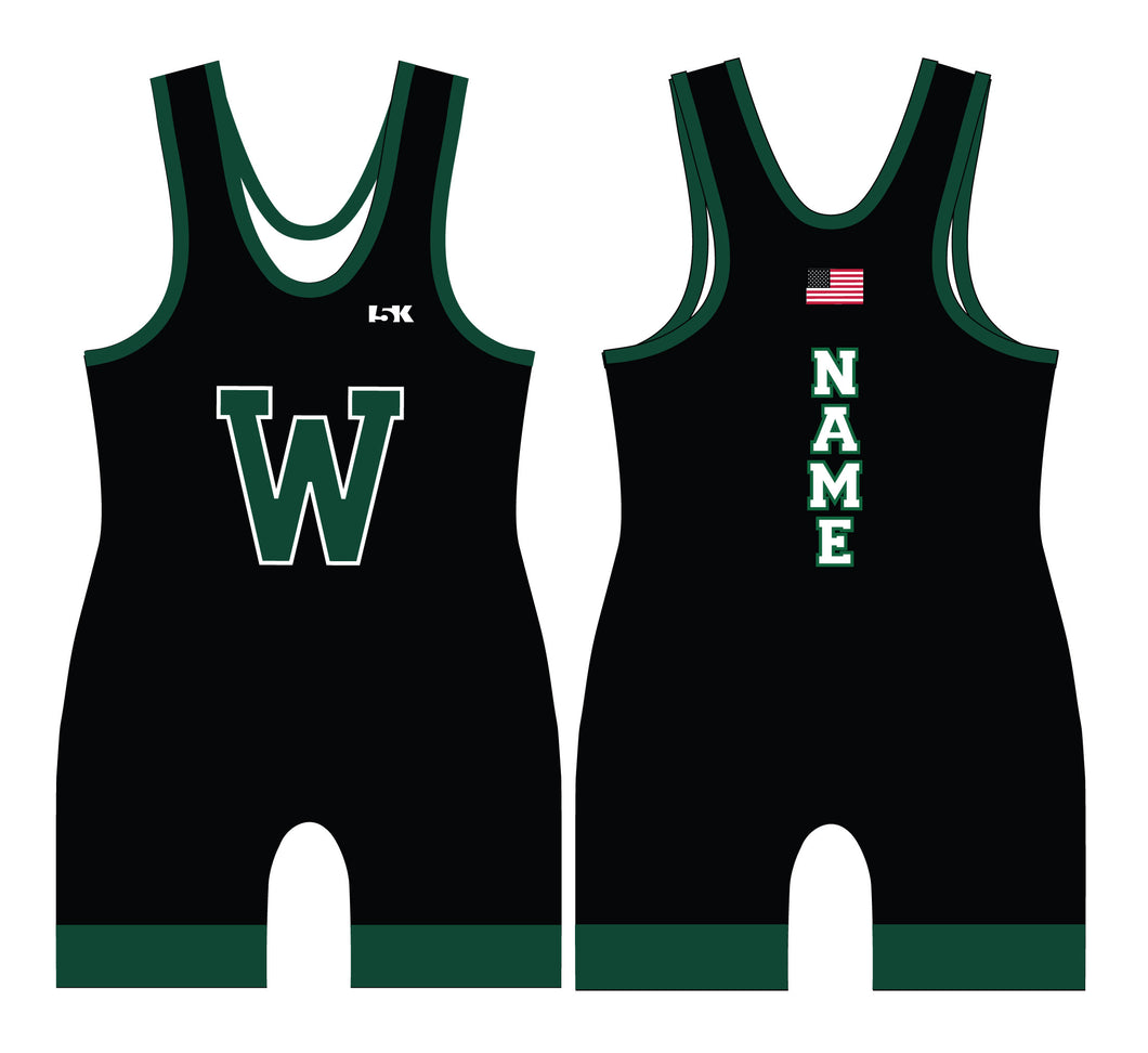 Wyckoff Wrestling Sublimated Men's Singlet - Design 1