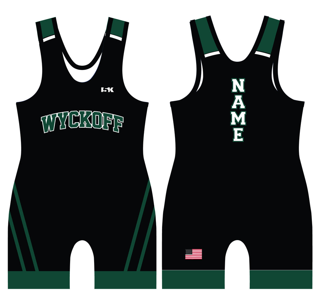 Wyckoff Wrestling Sublimated Men's Singlet - Design 2