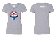 Independence Rec Soccer Cotton V-Neck Tee - (4 Color Options)
