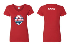 Independence Rec Soccer Cotton V-Neck Tee - (4 Color Options)