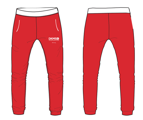 DKMS Sublimated Men's Jogger Pants - Red
