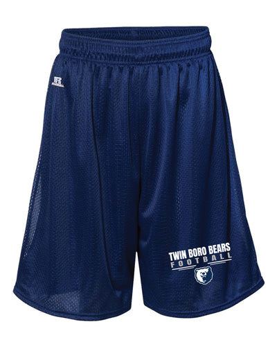 Twin Boro Football Russell Athletic Tech Shorts - Navy