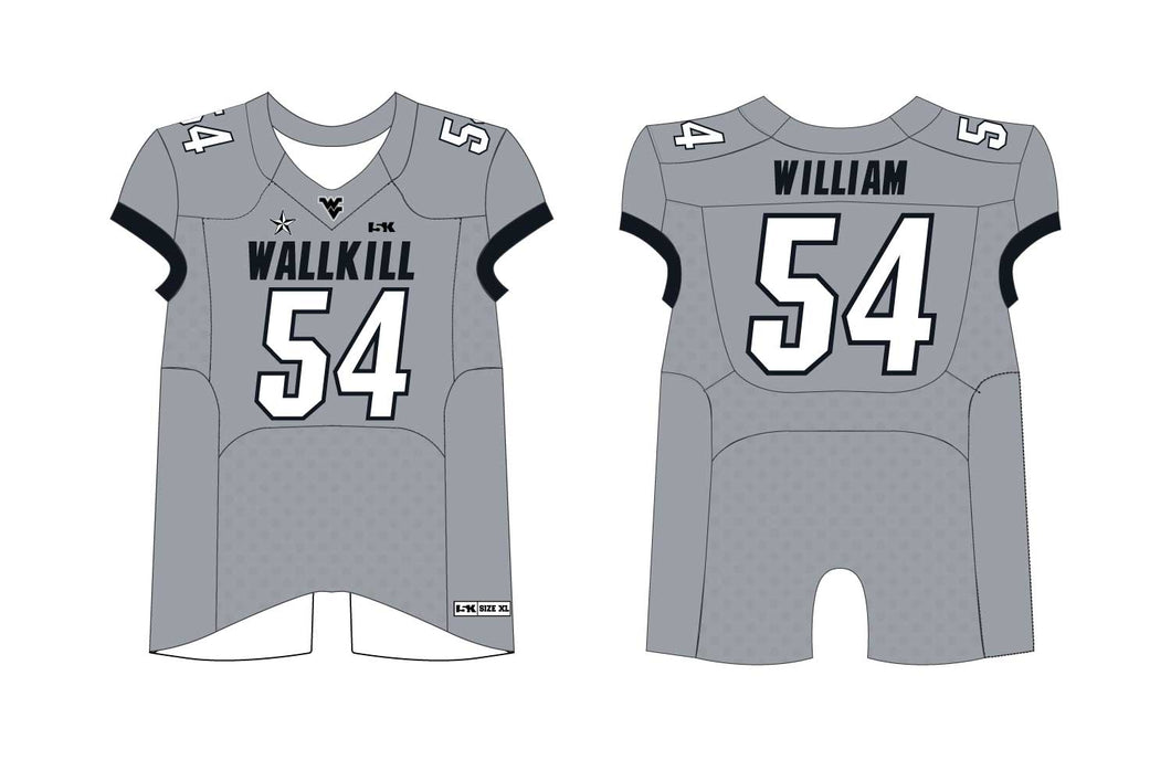 Wallkill Football Sublimated Multi-Panel Game Jersey