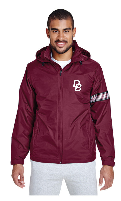 Don Bosco All Season Hooded Jacket - Maroon - 5KounT