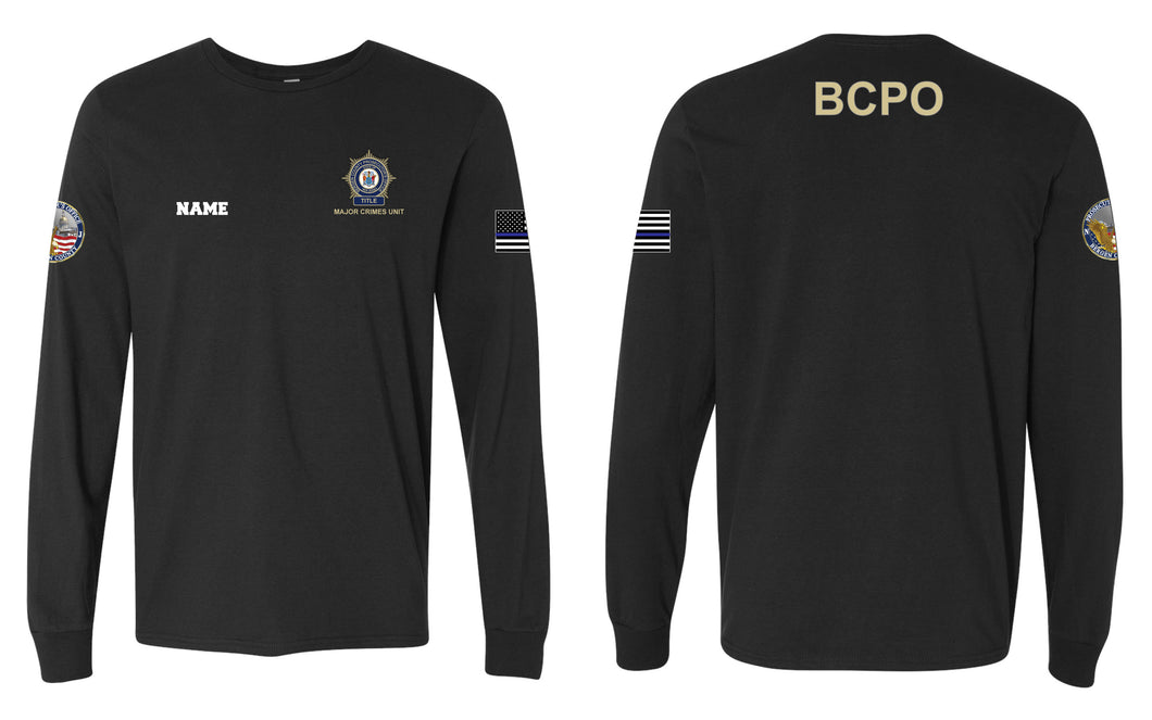 BCPO Cotton Long Sleeve - Black - 5KounT2018