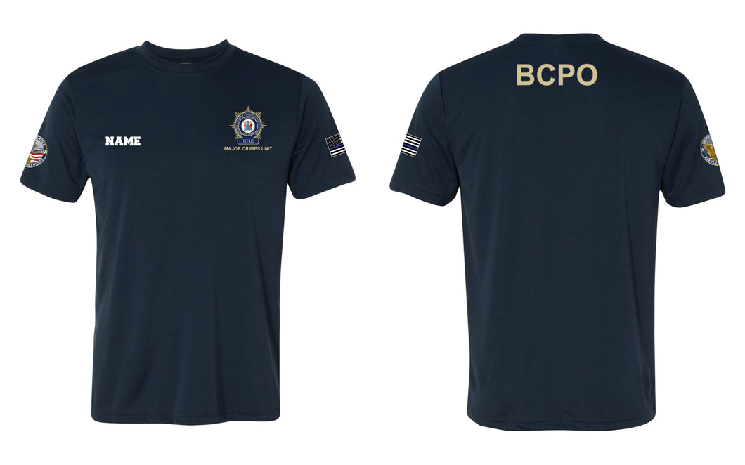 BCPO Dryfit Performance Tee - Navy - 5KounT2018