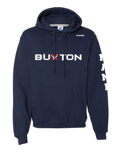 Buxton Russell Athletic Cotton Hoodie - Navy - 5KounT2018
