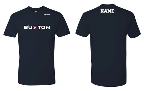 Buxton Cotton Crew Tee - Navy - 5KounT2018