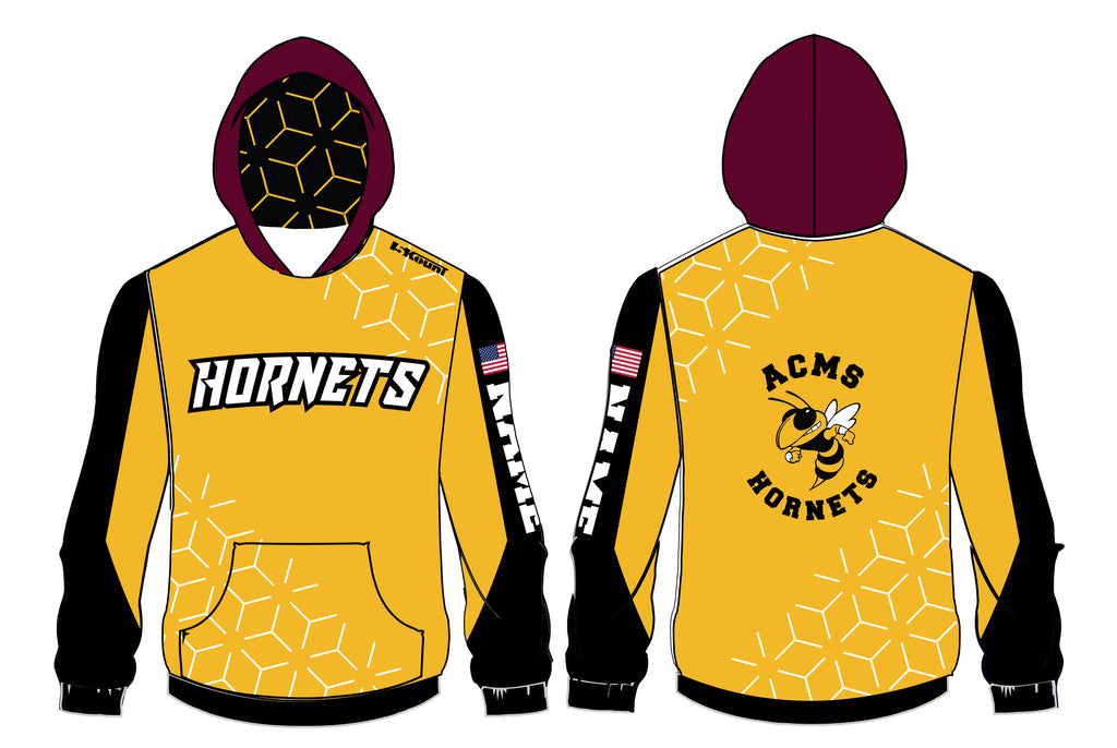 Anne Chesnutt Hornets Sublimated Hoodie - Gold (Does Not Meet School  Uniform Requirements)