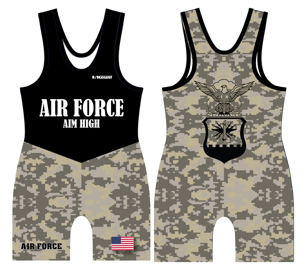 Air force store wrestling singlet