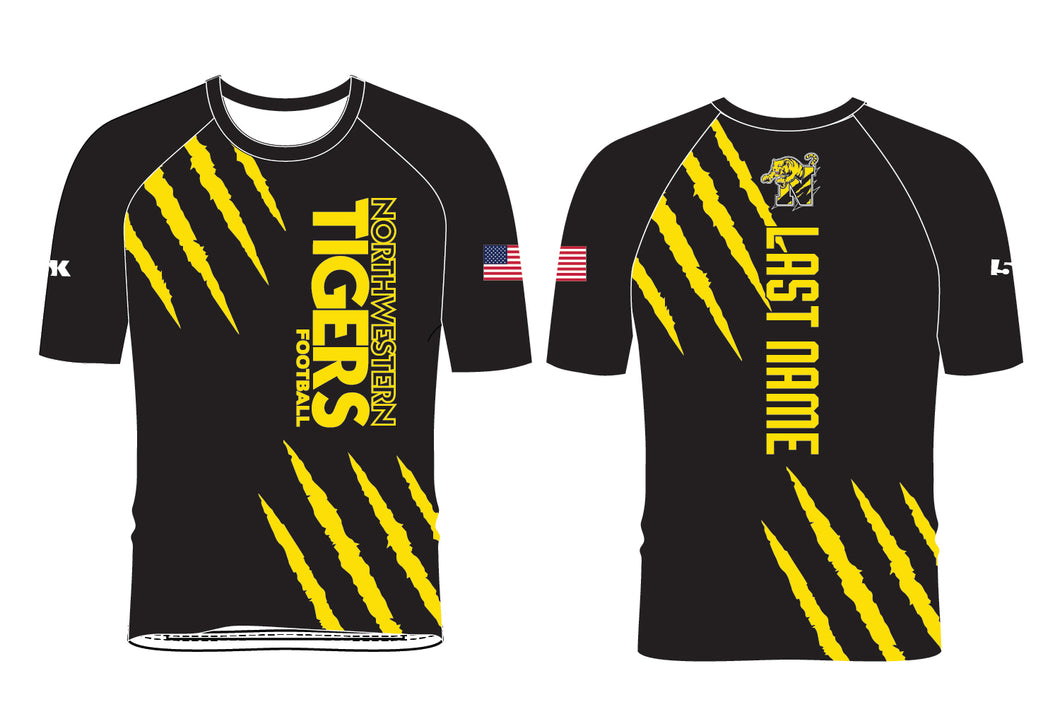 Northwestern Tigers Football Sublimated Practice Shirt
