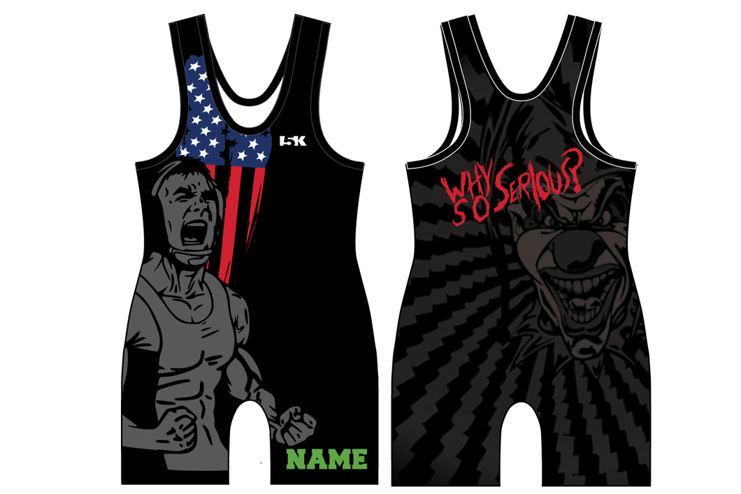 Basement Brawlers Wrestling Club Sublimated Men's Singlet - 5KounT
