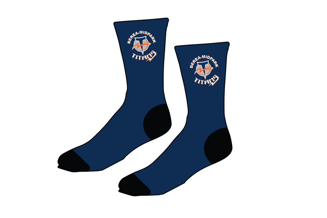 Berea Midpark Wrestling Sublimated Socks - 5KounT