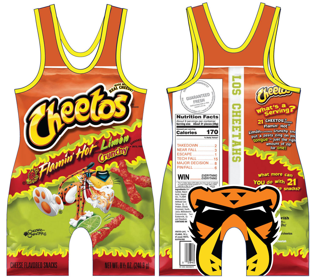 Hot cheetos wrestling singlet on sale