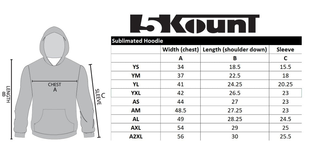 FURY Soccer Sublimated Hoodie - 5KounT