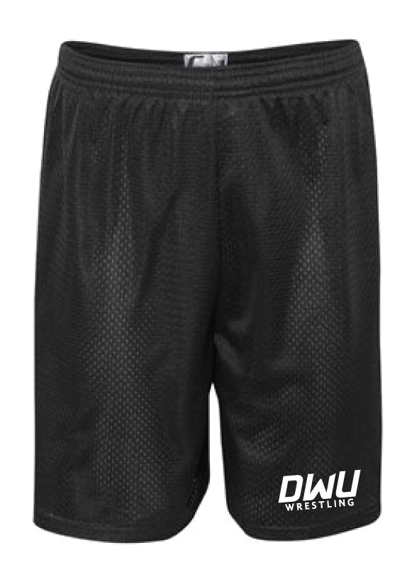 Dakota Wesleyan Univ Wrestling Tech Shorts - Black - 5KounT