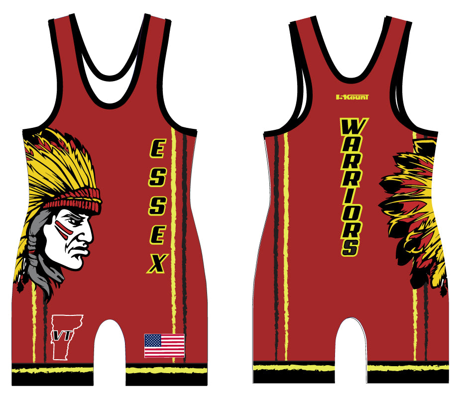 Essex Wrestling Sublimated Singlet - 5KounT