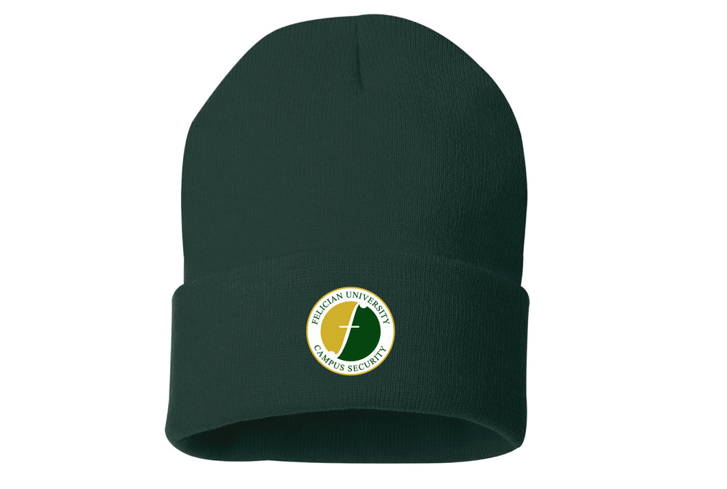 Felician University - Skull beanie - Forest Green