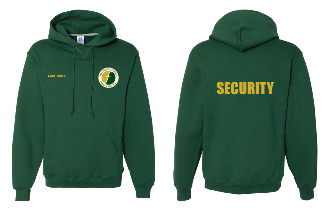 Felician University Russell Athletic Cotton Hoodie - Forest Green - 5KounT
