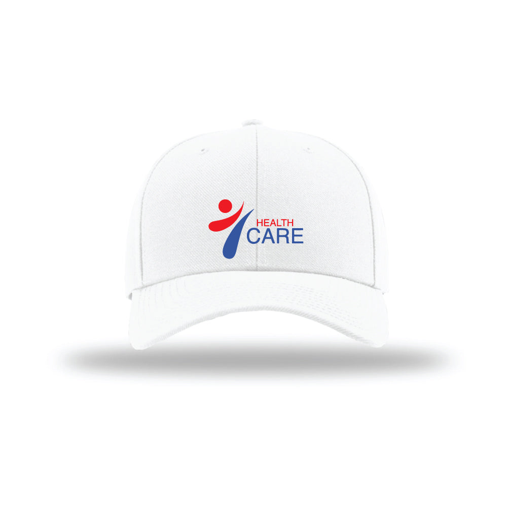 Health Care Adjustable Baseball Cap - White - 5KounT2018