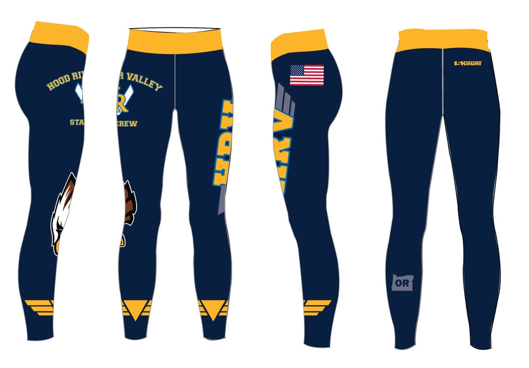 HRV Stat Crew Sublimated Ladies Legging - 5KounT