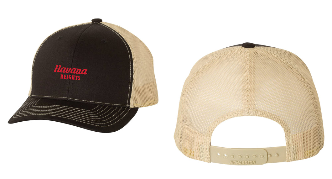 Havana Heights Trucker Cap - Black/Vegas Gold - 5KounT2018