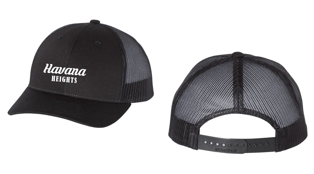 Havana Heights Trucker Cap - Black - 5KounT2018