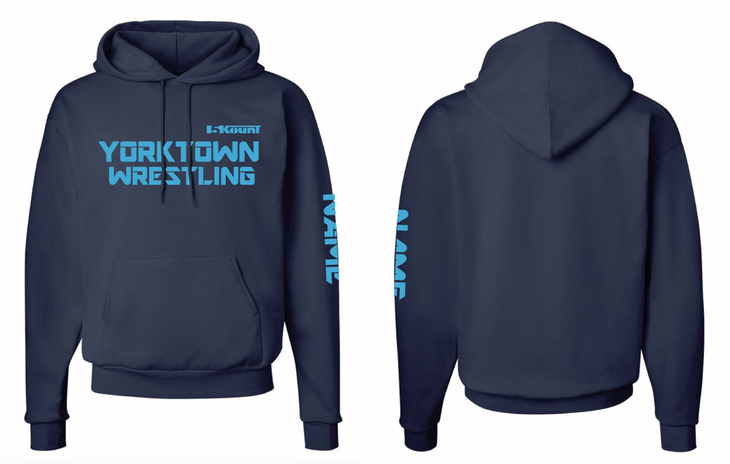 Yorktown Patriots Cotton Hoodie - Navy - 5KounT