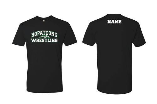 Hopatcong Wrestling Cotton Crew Tee - Black - 5KounT