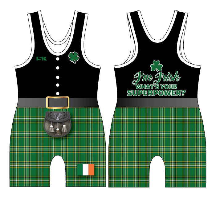 Irish Kilt Sublimated Singlet - 5KounT2018