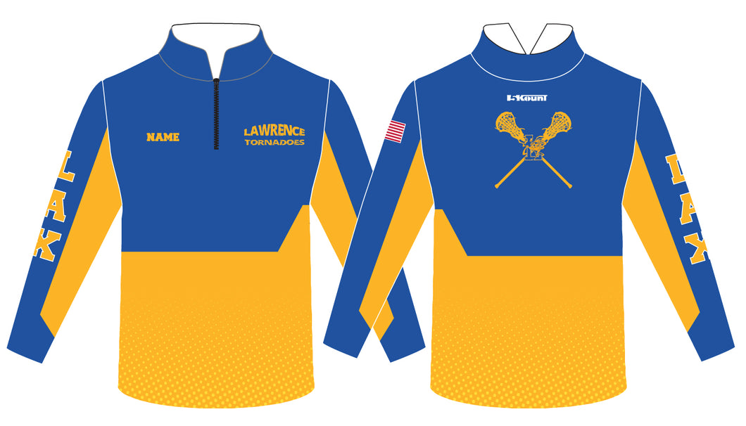 Lawrence LAX Sublimated Quarter Zip - 5KounT