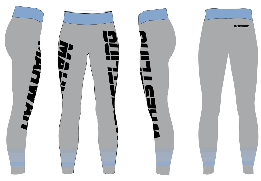 Mahwah Wrestling Sublimated Ladies Legging - 5KounT