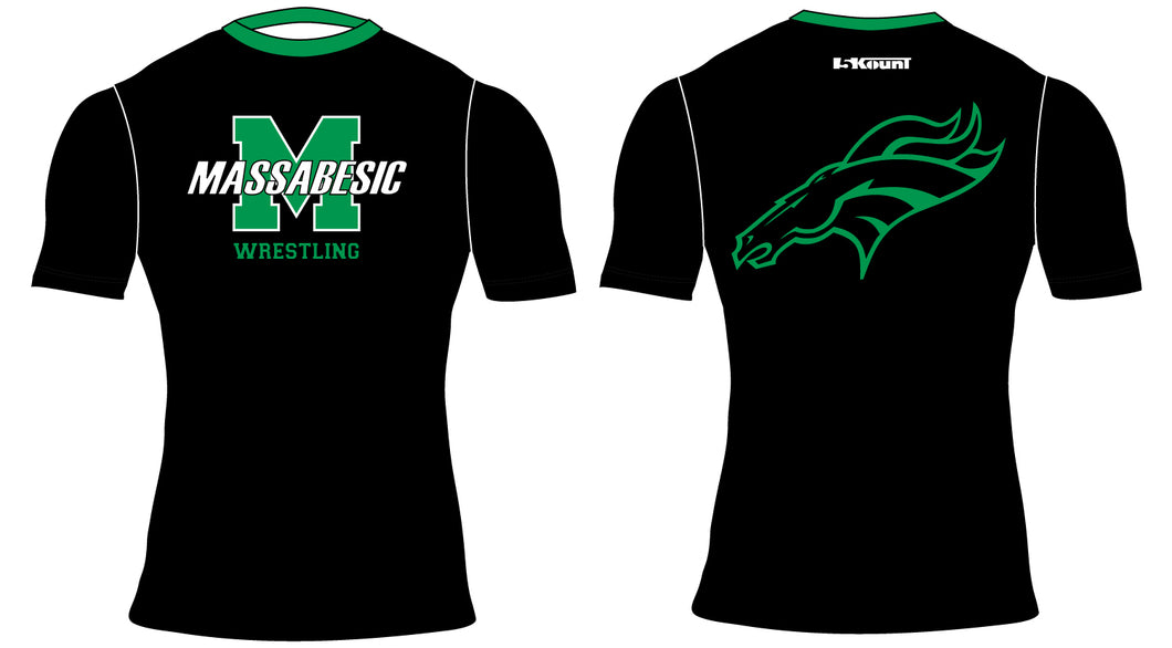 Massabesic Youth Wrestling Sublimated Compression Shirt - 5KounT