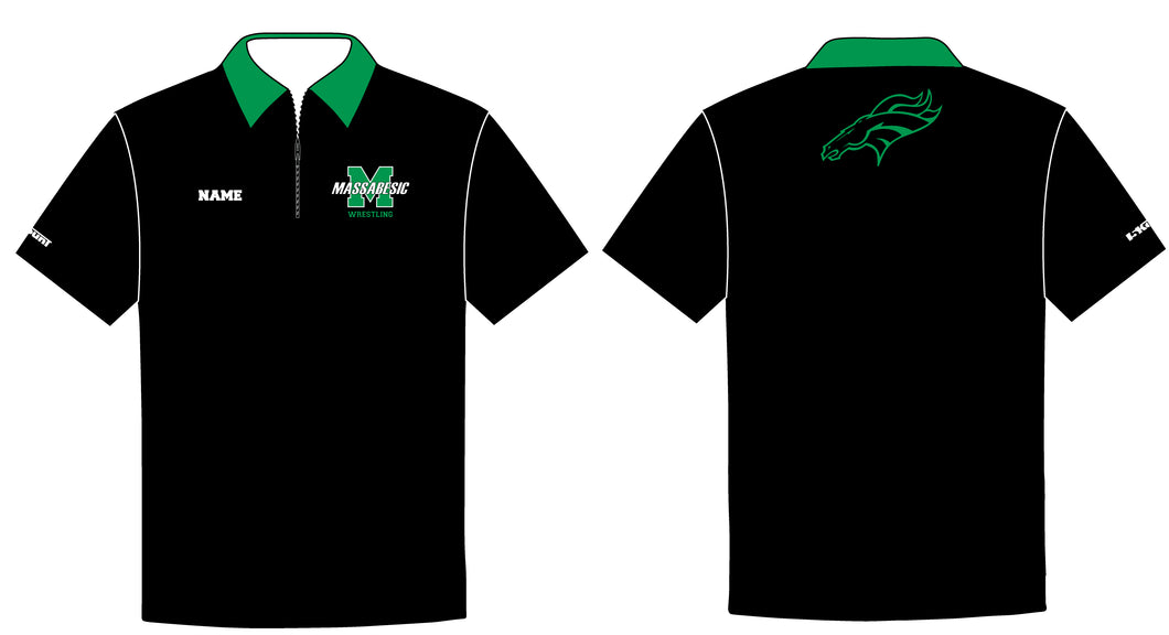 Massabesic Youth Wrestling Sublimated Polo - 5KounT