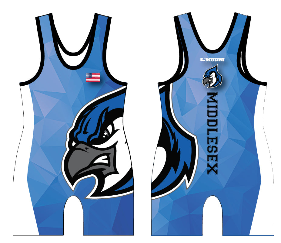 Middlesex Wrestling Sublimated Singlet - 5KounT