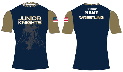 Jr. Knights Wrestling Sublimated Compression Shirt