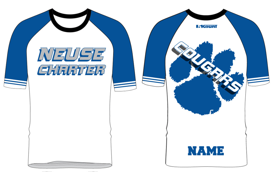 Neuse Charter Athletics Sublimated Raglan Shirt - 5KounT