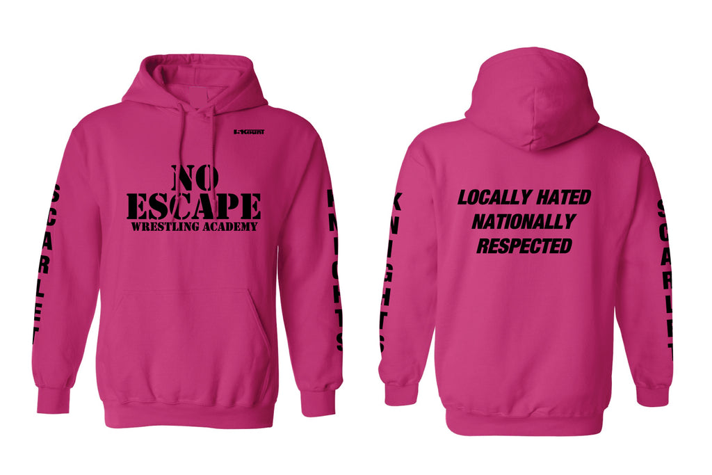 Pink cotton online hoodie