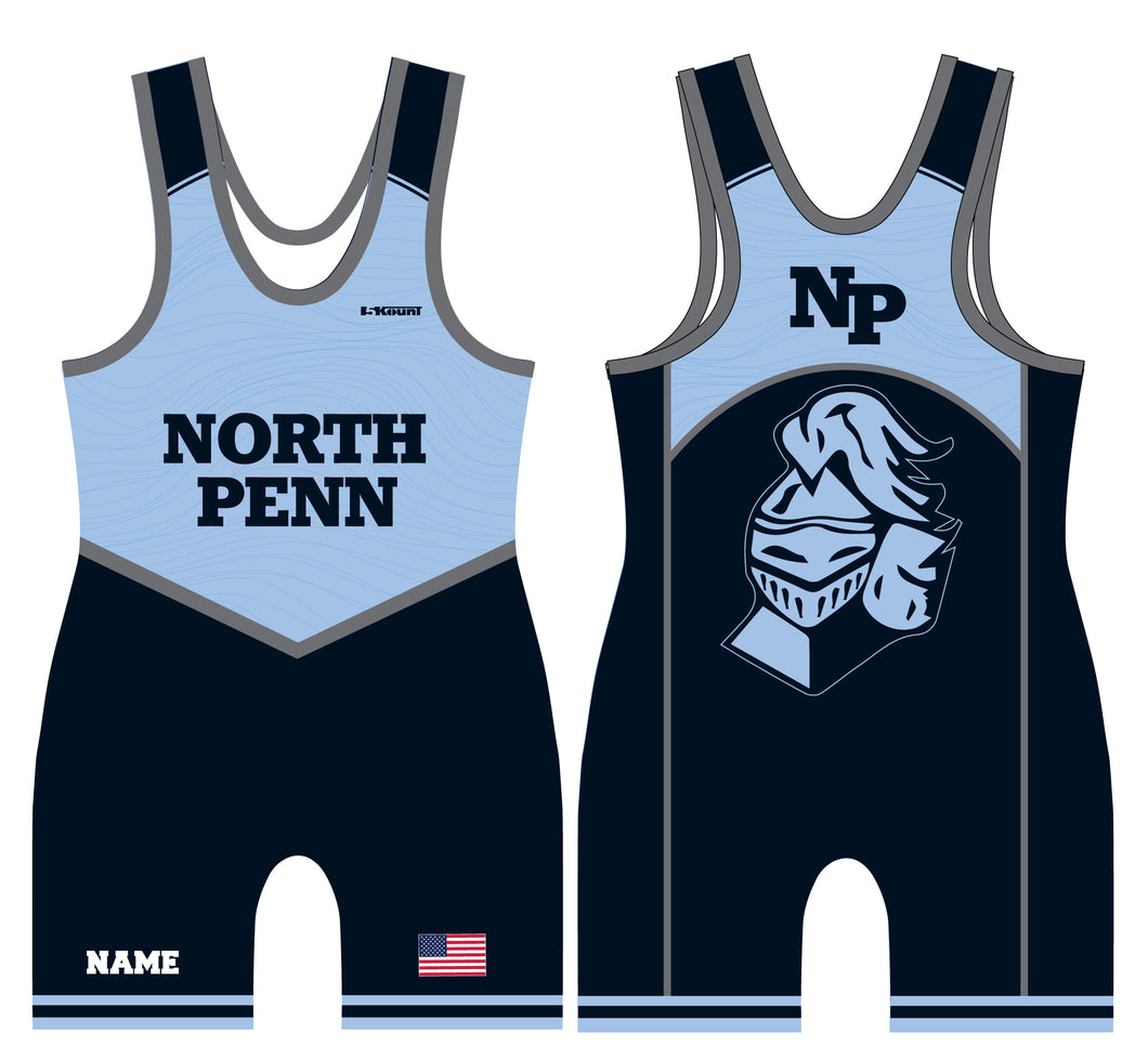 North Penn Wrestling Men's Singlet - 5KounT2018