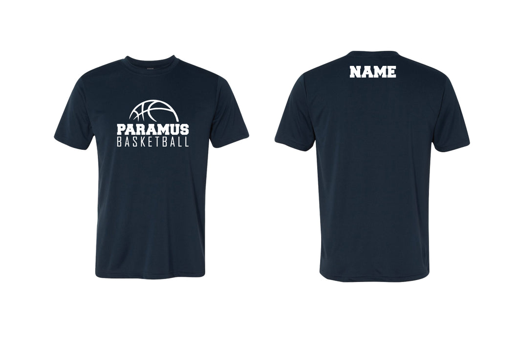 Paramus Basketball Dryfit Performance Tee - Navy